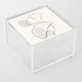 Ginkgo Fan Leaf Art #15 Acrylic Box