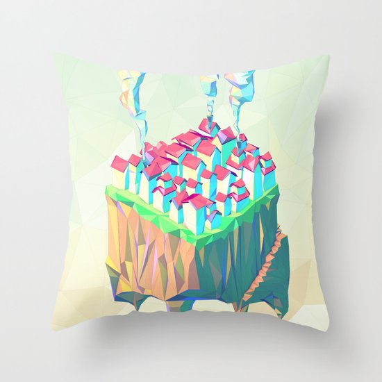 Triplex Throw Pillow