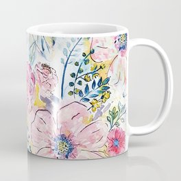 Watercolor hand paint floral design Mug