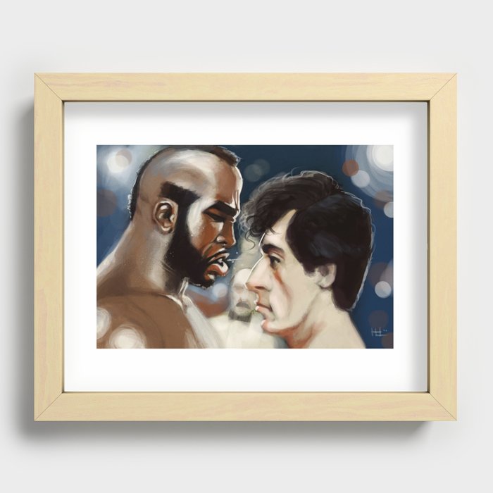 Fight! Recessed Framed Print