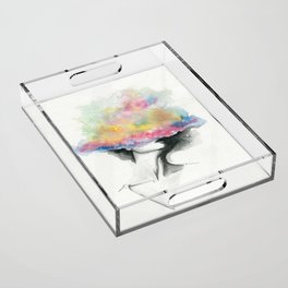 Cloud Cover Acrylic Tray