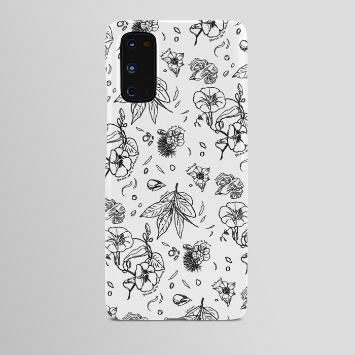 In honor of the Gods a mix of laurel hyacinth tobacco and ohia lehua Android Case