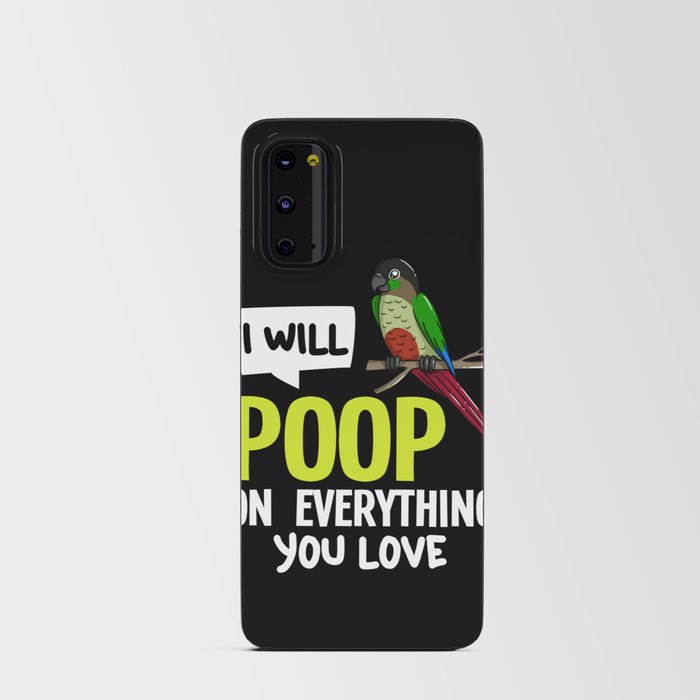 Green Cheeked Conure Cheek Bird Android Card Case