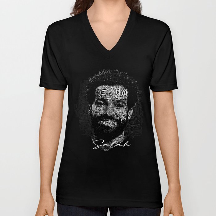 Mohamed Salah V Neck T Shirt