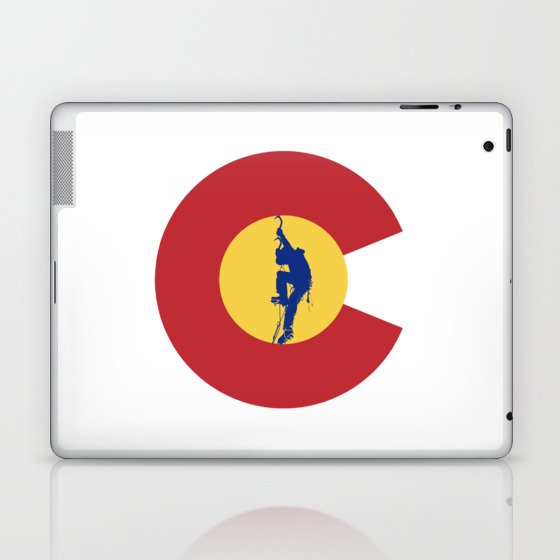 Colorado Ice Climbing Laptop & iPad Skin