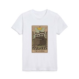 The Lovers - Raccoons Tarot Kids T Shirt