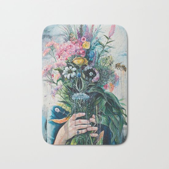 The Last Flowers Bath Mat