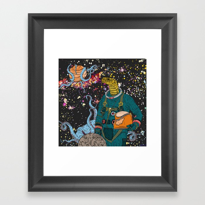Deep in the Human Unconscious is a Pervasive Need for a Logical Universe that Makes Sense Framed Art Print
