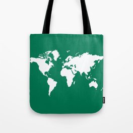 Emerald Elegant World Tote Bag