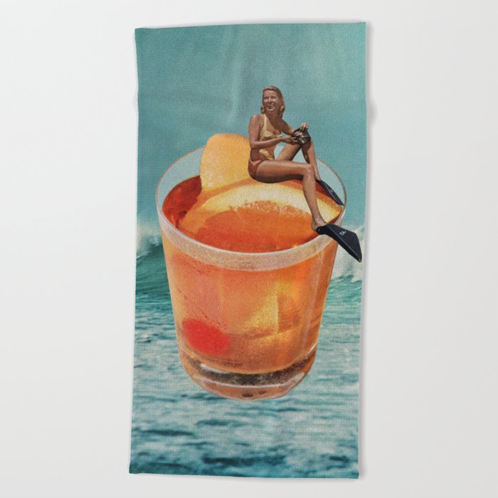 Old Fashioned Beach Towel