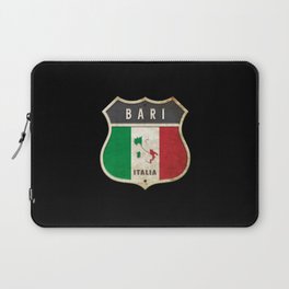 Bari Italy coat of arms flags design Laptop Sleeve