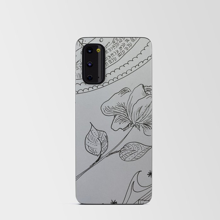 Rosebud Android Card Case