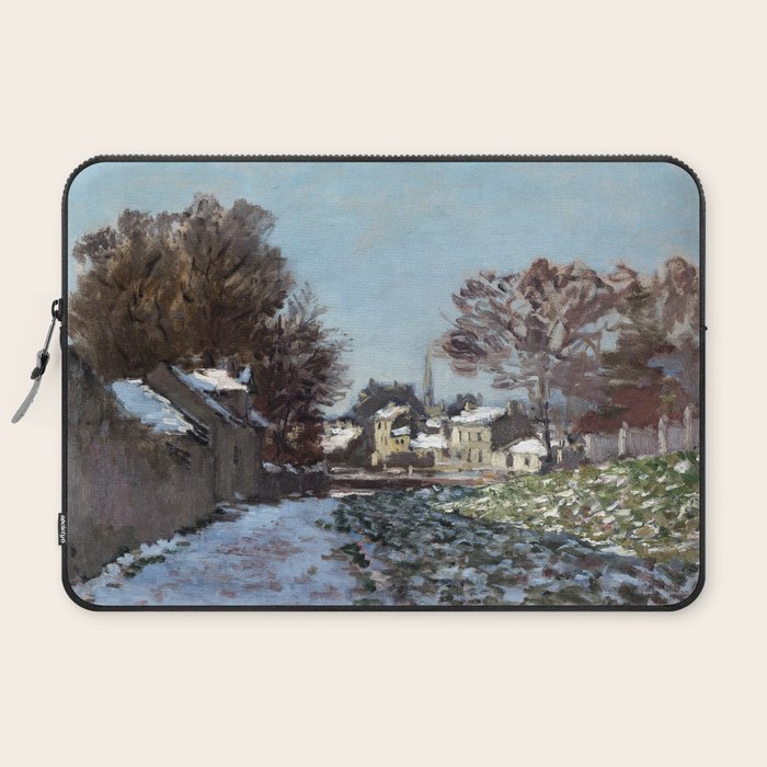 Claude Monet Snow Argenteuil France French Landscape Nature