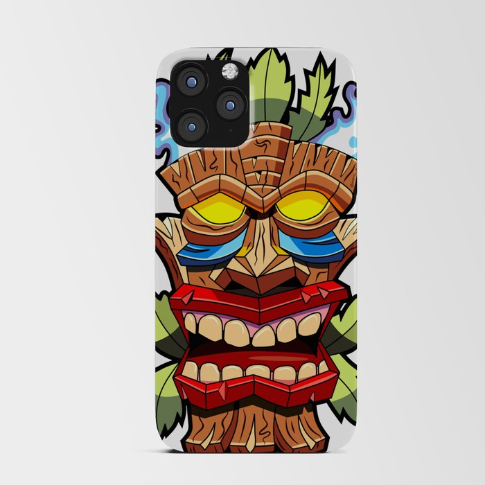 Hawaii Totem iPhone Card Case