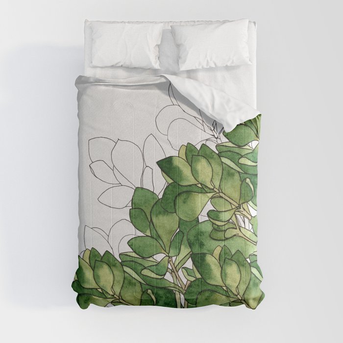 Botanical Breeze  Comforter
