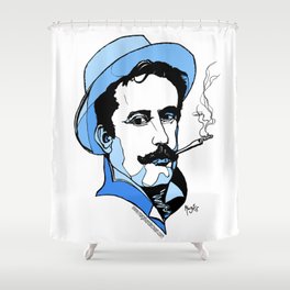 Giacomo Puccini Italian Composer Shower Curtain