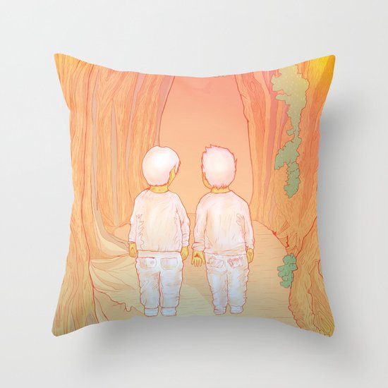 Hansel-&-Gretel Throw Pillow