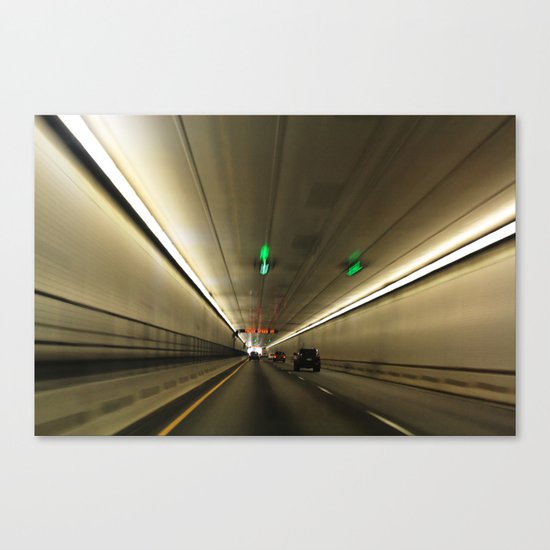 The Tunnel Canvas Print
