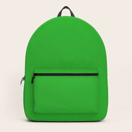 kelly green backpack