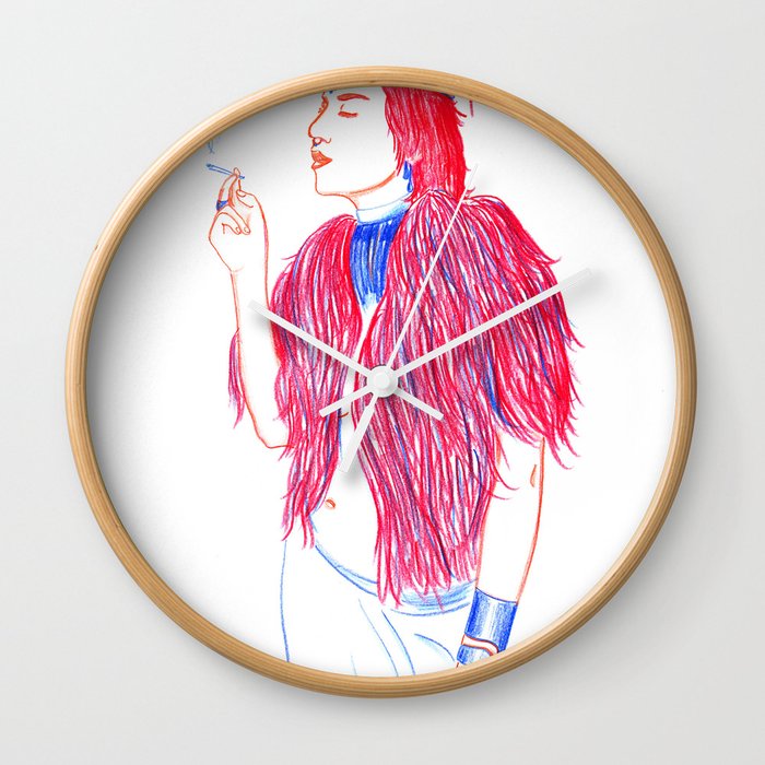 Mlle. Wall Clock