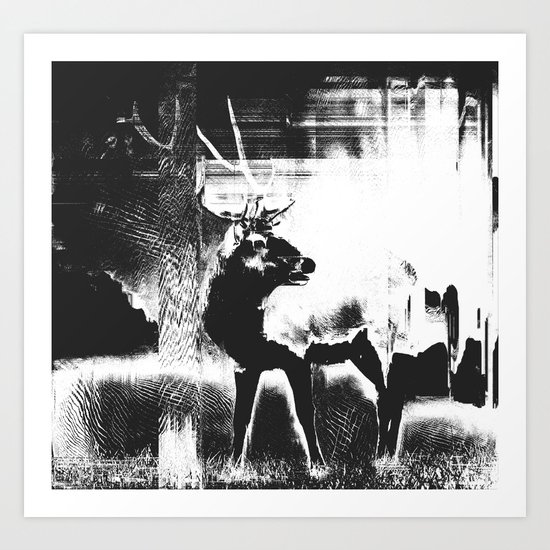 Tired Art Print
