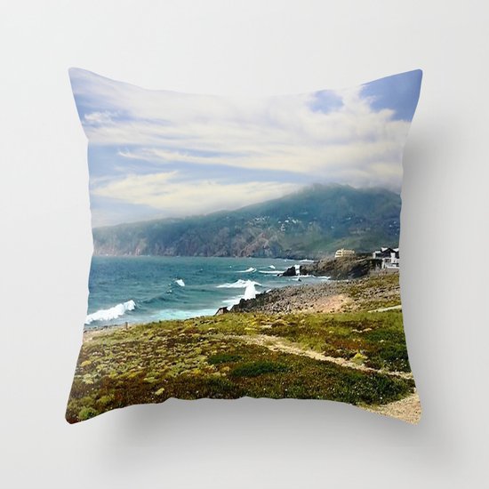 Lisbon Portugal Throw Pillow