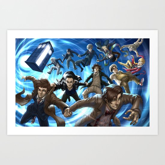 Doctor Whoever Art Print