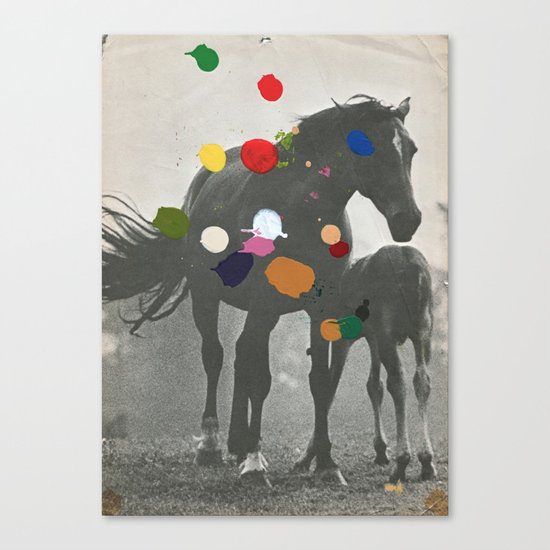 PONY Canvas Print
