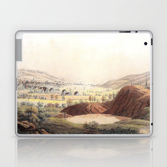 Bleuler Rote Berge Johann Heinrich Laptop & iPad Skin