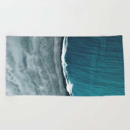 Beach Abstract Beach Towel