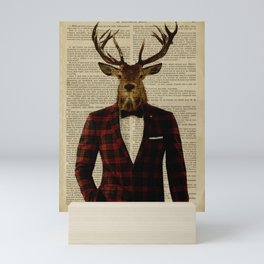 Lord Stag Mini Art Print