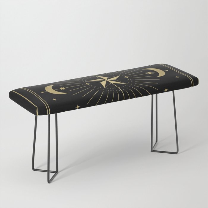 L'Etoile or The Star Tarot Gold Bench
