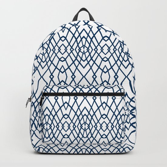 Web Navy Backpack