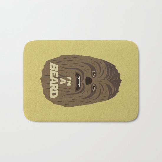 I'm a beard Bath Mat