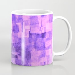 Blush Pink Abstract Geometric Contemporary Shapes Coffee Mug