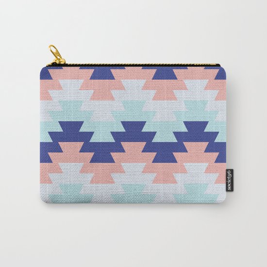 Aztec pattern Carry-All Pouch