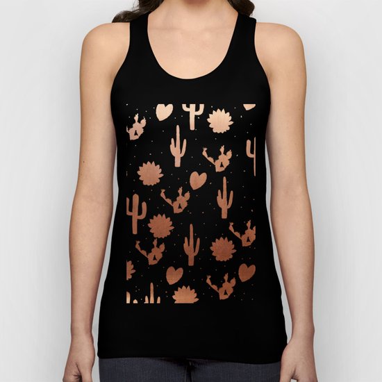 Copper Cacus Unisex Tank Top