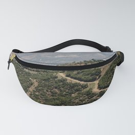 A Road Less Traveled Steep Mountain Road 2 Fanny Pack