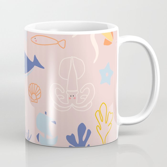 Sea Creatures Coffee Mug