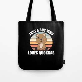 Just A Boy who loves Quokkas - Sweet Quokka Tote Bag