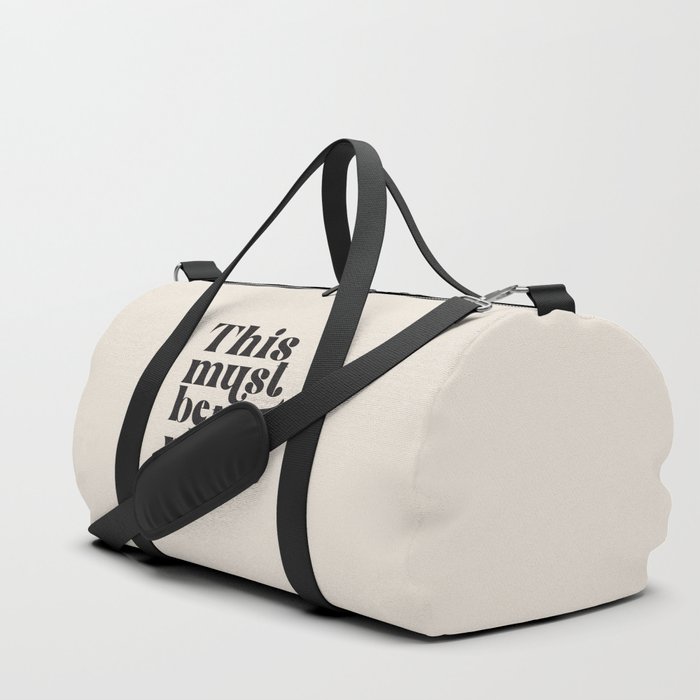 This Must Be The Place Duffle Bag