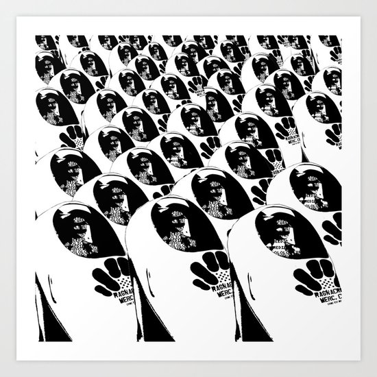 CUR3 Art Print