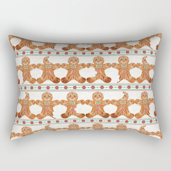 gingerbread man Rectangular Pillow