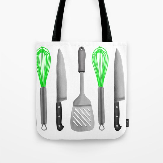 Kitchen Utensils Tote Bag
