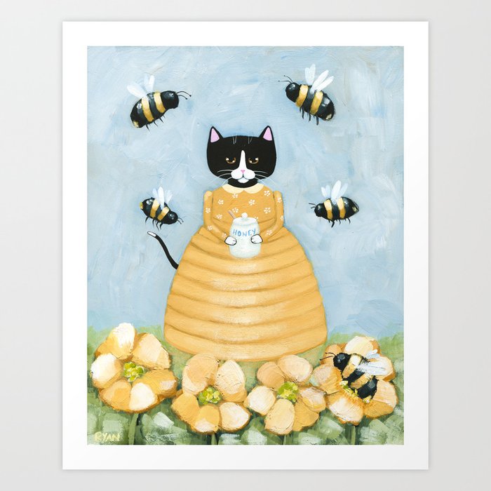 The Honey Collector Art Print