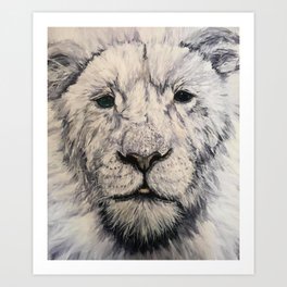 Lion 6  Art Print