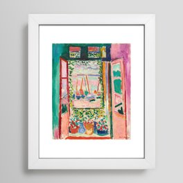Henri Matisse The Open Window Framed Art Print
