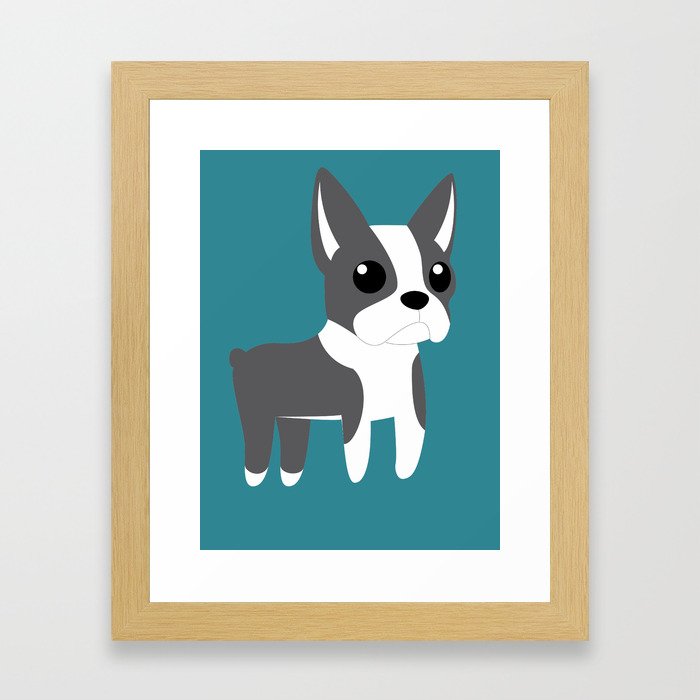 Boston Terrier Gifts, Jewelry & Boston Terrier Products Framed Art Print