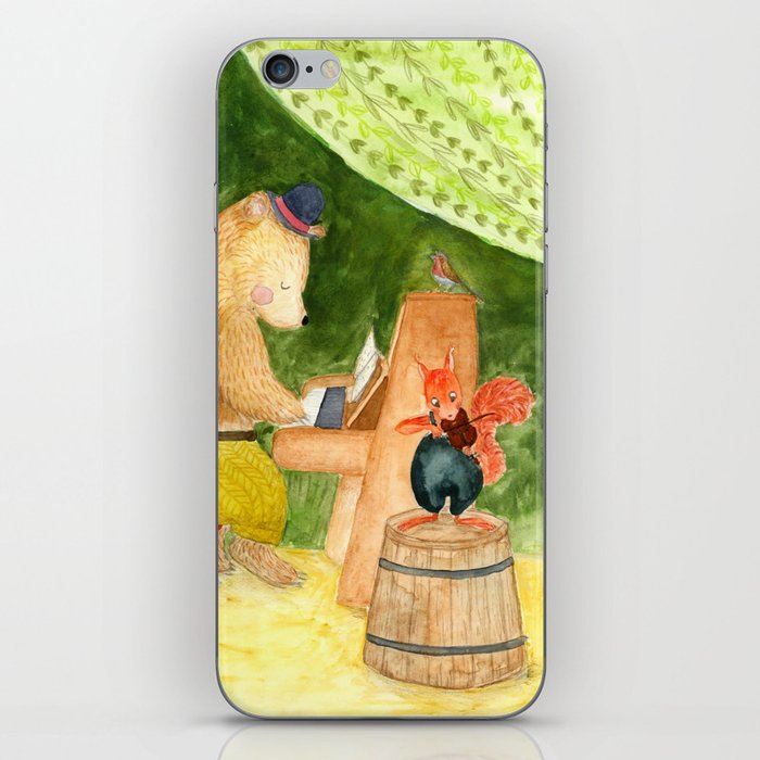 Forest concert iPhone Skin