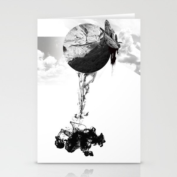 & Black+White Series: Cracked Earth Stationery Cards